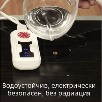 Затоплящи стелки от естествена кожа, USB захранване, включване към мрежата, унисекс домашни обувки