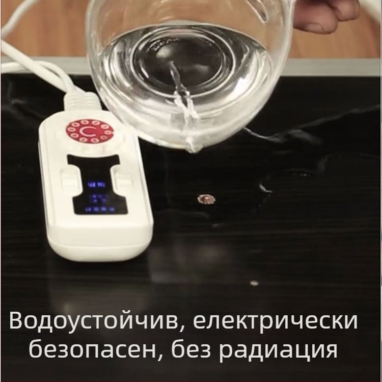 Затоплящи стелки от естествена кожа, USB захранване, включване към мрежата, унисекс домашни обувки