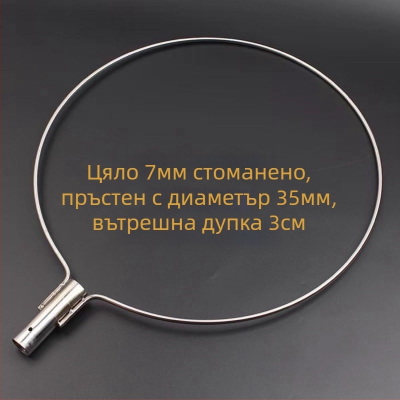 Глава за риболовна мрежа от неръждаема стомана, ръчна изработка; Солидна конструкция. Материал на мрежата: Други; Натоварване: Други; Дълбочина: Други