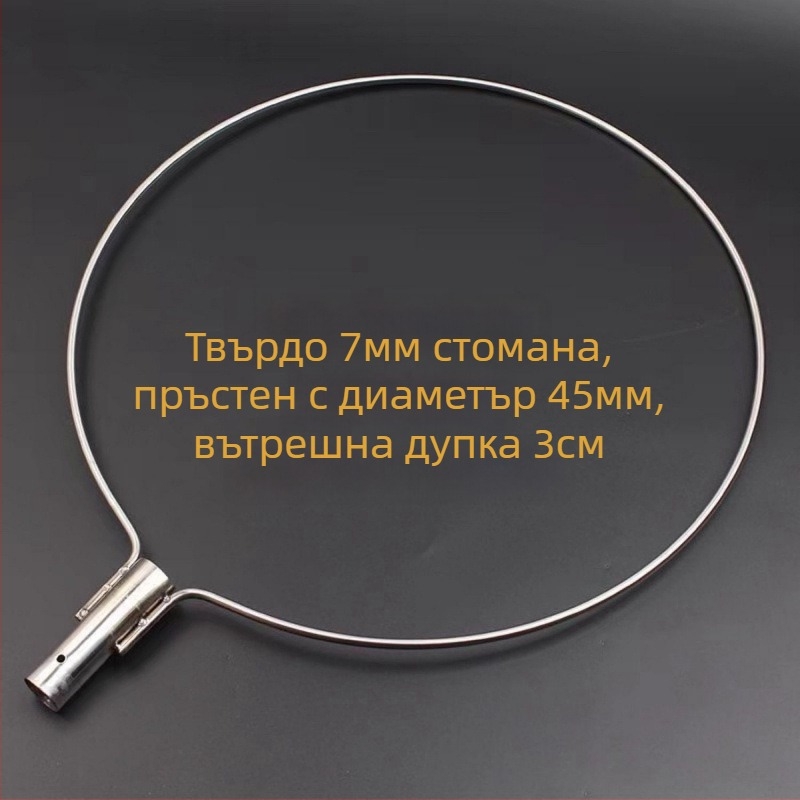 Глава за риболовна мрежа от неръждаема стомана, ръчна изработка; Солидна конструкция. Материал на мрежата: Други; Натоварване: Други; Дълбочина: Други
