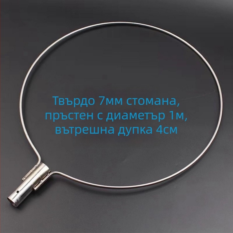 Глава за риболовна мрежа от неръждаема стомана, ръчна изработка; Солидна конструкция. Материал на мрежата: Други; Натоварване: Други; Дълбочина: Други