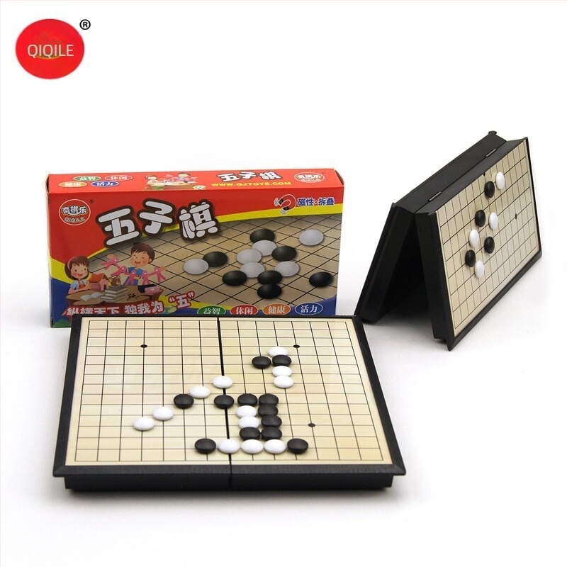 Детска магнитна сгъваема шахматна игра — преносима образователна игра за развитие на мозъка, координация ръка-око, интерактивно учене