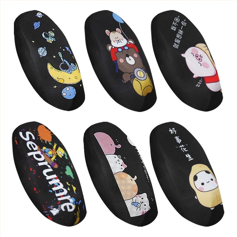 Полиестерен калъф за седалка на електрически велосипед с 3D пълно покритие, топлоизолационна мрежа, подходящ за всички сезони, възможност за персонализация