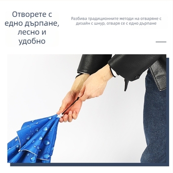 Двуслоен ветроустойчив и дъждоустойчив чадър за риболов със шапка за глава, сгъваем слънчев чадър за открити условия