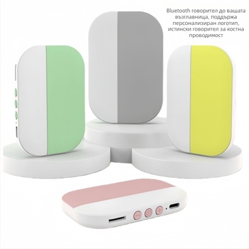 Говорител за възглавница за сън със двоен високоговорител, Bluetooth 5.3, 20Hz–20kHz, SNR ≥70dB