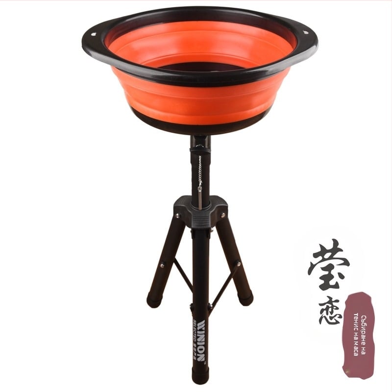 Преносим уред за събиране на топки за тенис на маса с тренировъчна стойка и мрежа за топки — модел F97S69S85685HJ