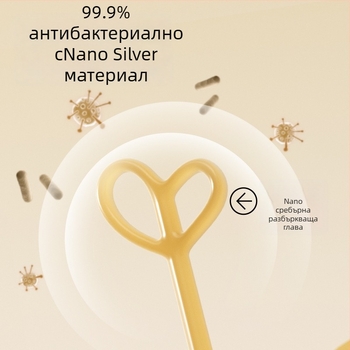 Електрическа бъркалка за мляко на прах за бебета, двойна глава, с кутия за съхранение и батерия, антибактериален PP материал (99.9%)