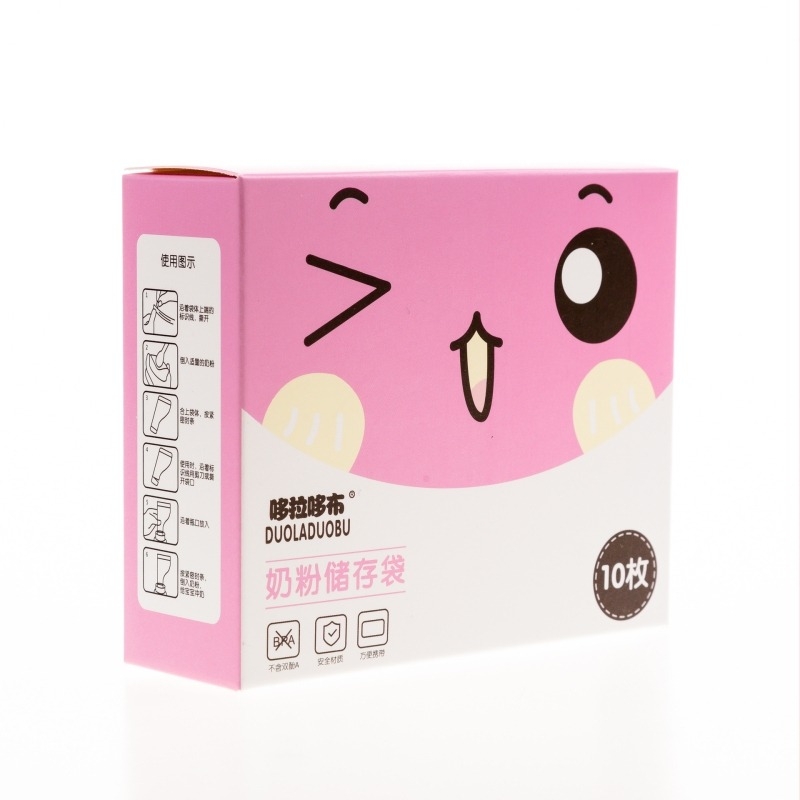 Doraemon чанта за мляко на прах – PP материал, 10 бр., подходяща за бебета над 3 месеца, чанта за съхранение на мляко