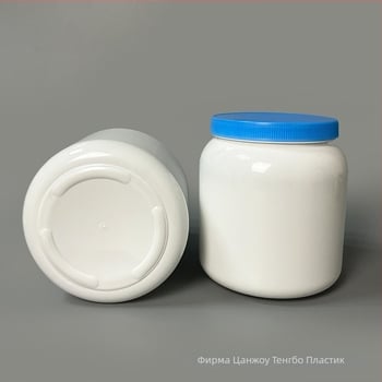 2000ml PET пластмасов съд за храна със запечатващ капак, изработен чрез Blow molding