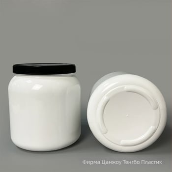 2000ml PET пластмасов съд за храна със запечатващ капак, изработен чрез Blow molding