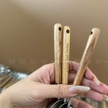 Мерителна лъжица от неръждаема стомана 304, за мляко на прах и кафе, прецизно измерване, творчески дизайн с карикатурен принт