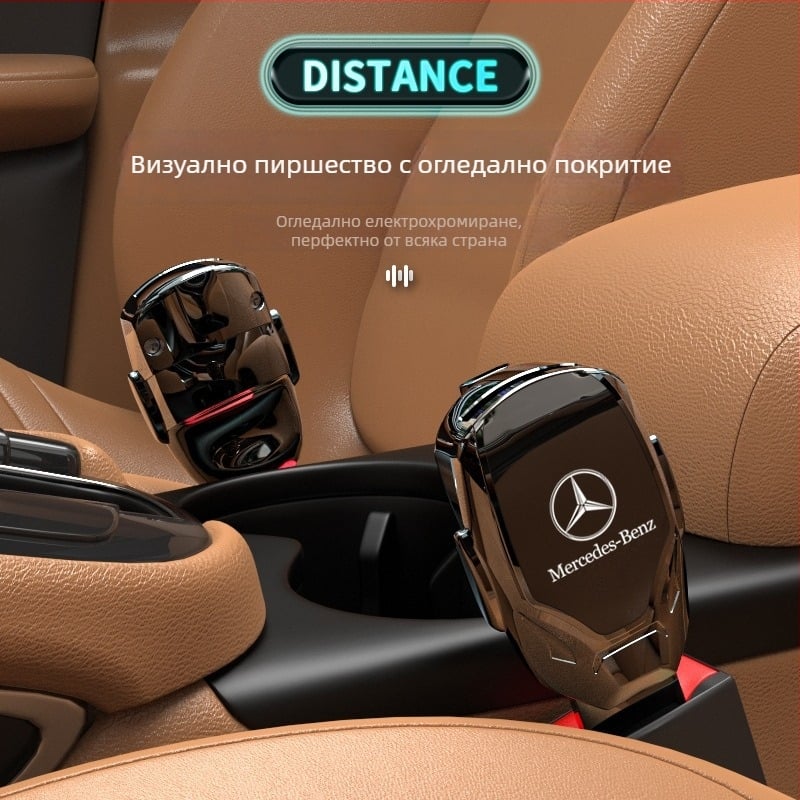 Автомобилен предпазен щепсел от цинкова сплав с персонализирано лого и байонетно удължено гнездо