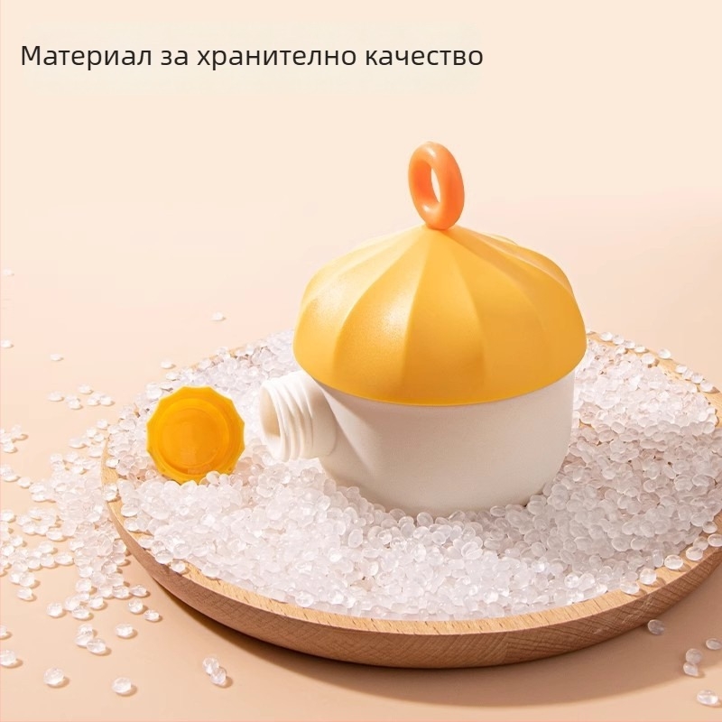 Трислойна портативна кутия за бебешко мляко на прах с герметично съхранение, марка Qiqi Bao, за деца 0–3 години