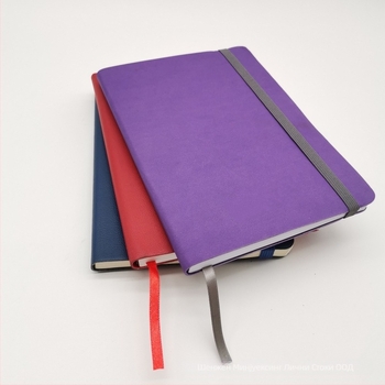 PU кожена корица за тетрадка, подвързване с 2 пръстена, Dowling хартия 100 г/м², железен зажим