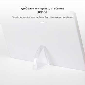 Акрилна листовидна табелка за хотелски стаи с UV печат – напомняне „моля, не пушете в леглото“; марка Flying Snow Man