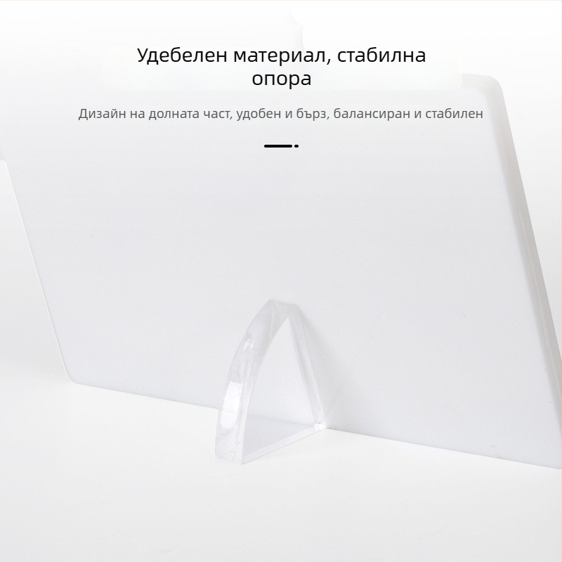 Акрилна листовидна табелка за хотелски стаи с UV печат – напомняне „моля, не пушете в леглото“; марка Flying Snow Man