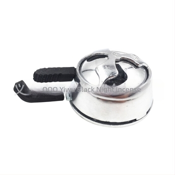 Алуминиев сплав разделител за въглени за водна лула, повторно използваем, код Hy0064, 100 броя в кутия