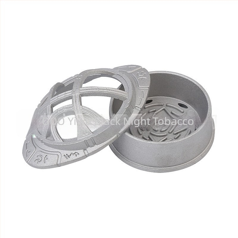 Алуминиев сплав разделител за въглени за водна лула, повторно използваем, код Hy0064, 100 броя в кутия