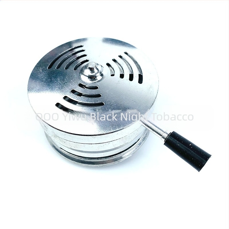 Алуминиев сплав разделител за въглени за водна лула, повторно използваем, код Hy0064, 100 броя в кутия