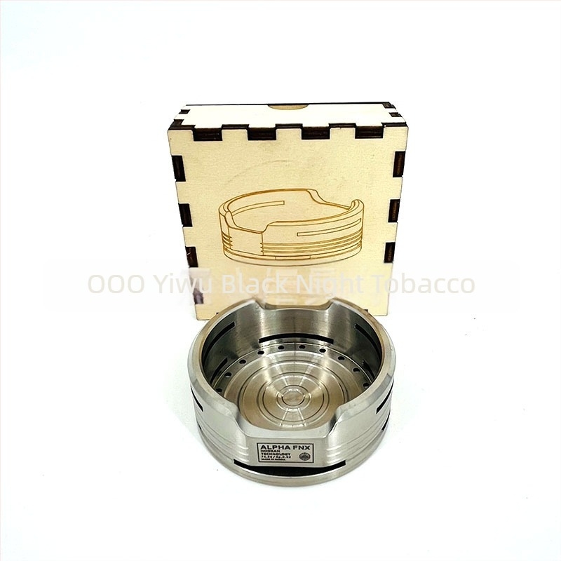 Алуминиев сплав разделител за въглени за водна лула, повторно използваем, код Hy0064, 100 броя в кутия