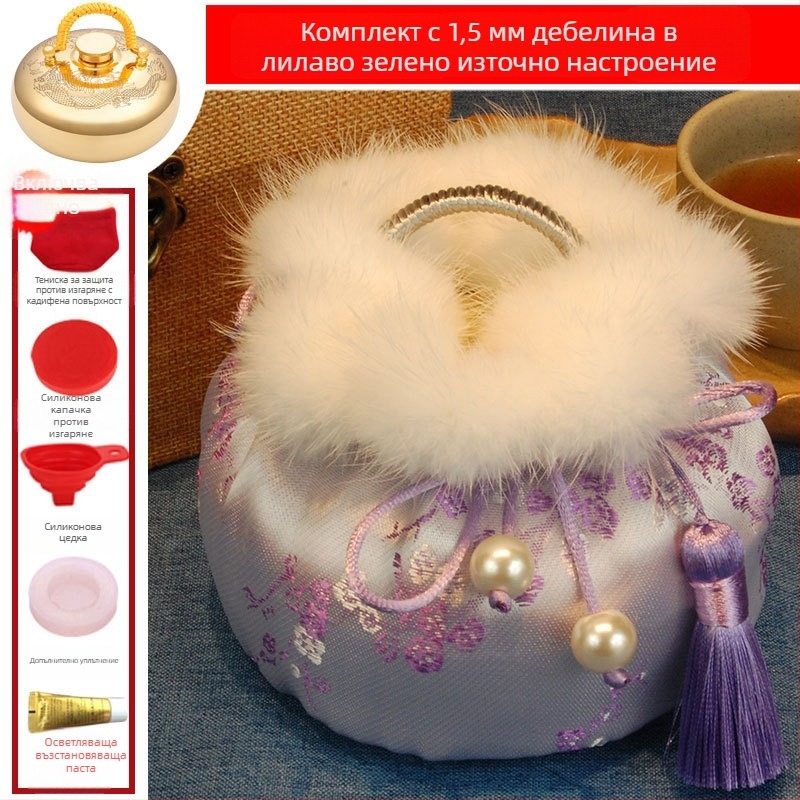 Водопълнена бутилка за гореща вода с масажна функция за крака, талия, ръце и корем; горещо и студено двойно използване; персонализирана