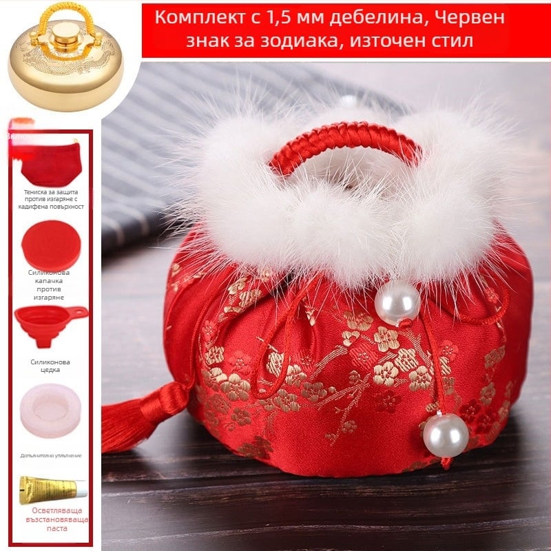 Водопълнена бутилка за гореща вода с масажна функция за крака, талия, ръце и корем; горещо и студено двойно използване; персонализирана