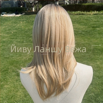 Перука Smilco Sm242 за дами; пълна химическа влакнеста перука, термоустойчива синтетика; може да се боядиса и да се къдри; механизъм