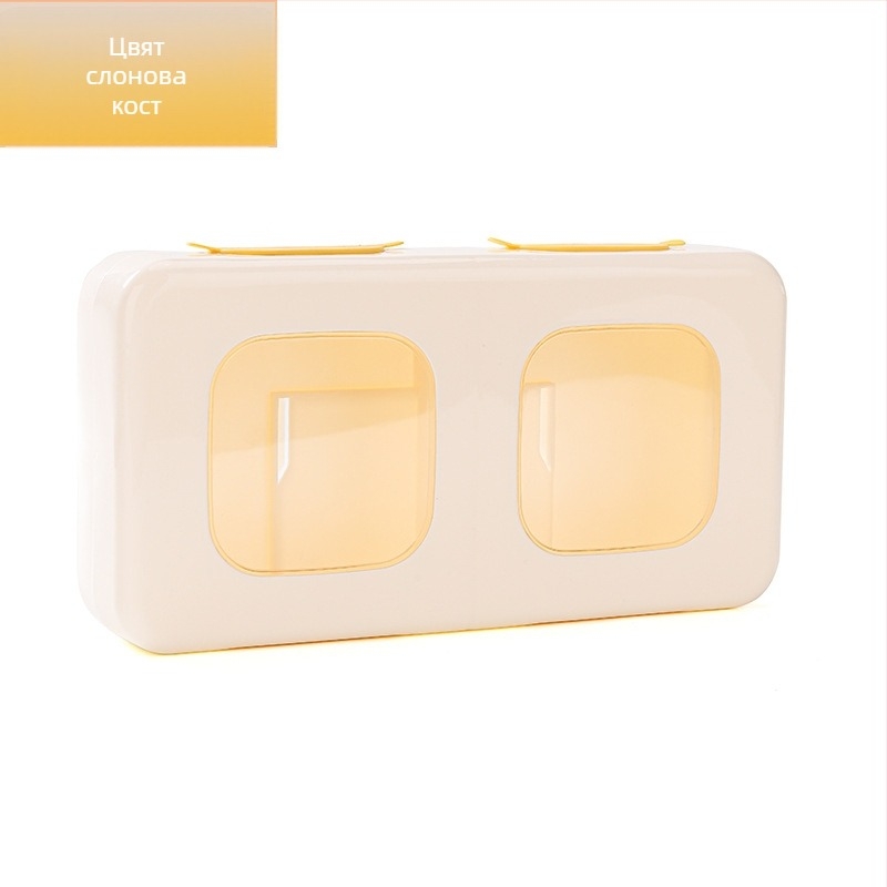 Стенно окачваща се кутия за съхранение – Youren YR1220, PP+TPR+PS, японски стил