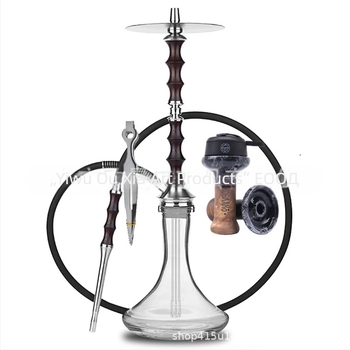 Наргиле – алуминиев материал, луксозен стил, 6 броя в кутия, повторна употреба