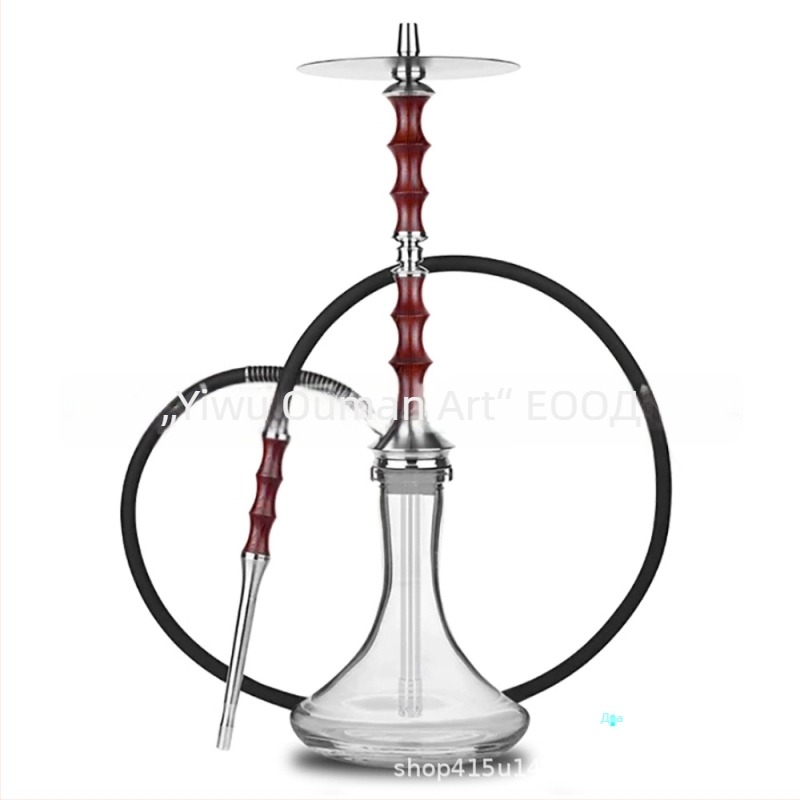 Наргиле – алуминиев материал, луксозен стил, 6 броя в кутия, повторна употреба