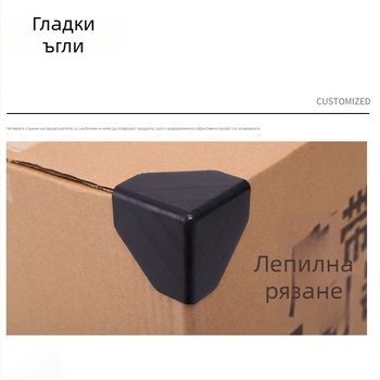 60 бр plastмасови триъгълни предпазители за ъглите на мебели