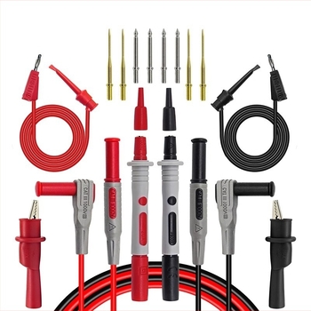 Мултиметър тест писалка - марка Pick up light, модел SG6018, материал мед с никелово покритие, неръждаема стомана, PVC, PE