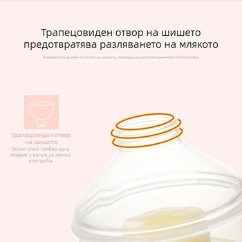 Smoked трислойна кутия за прах за бебета – преносима, безопасна и термоустойчива (Баркод 6971109130162), подходяща за новородени до 3 години