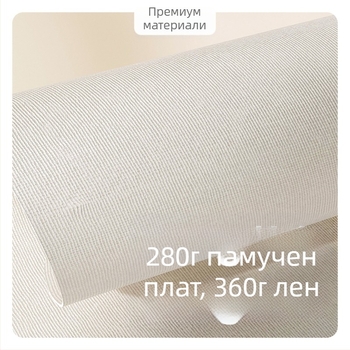 Дъска за маслена живопис - памучна основа, квадратна форма