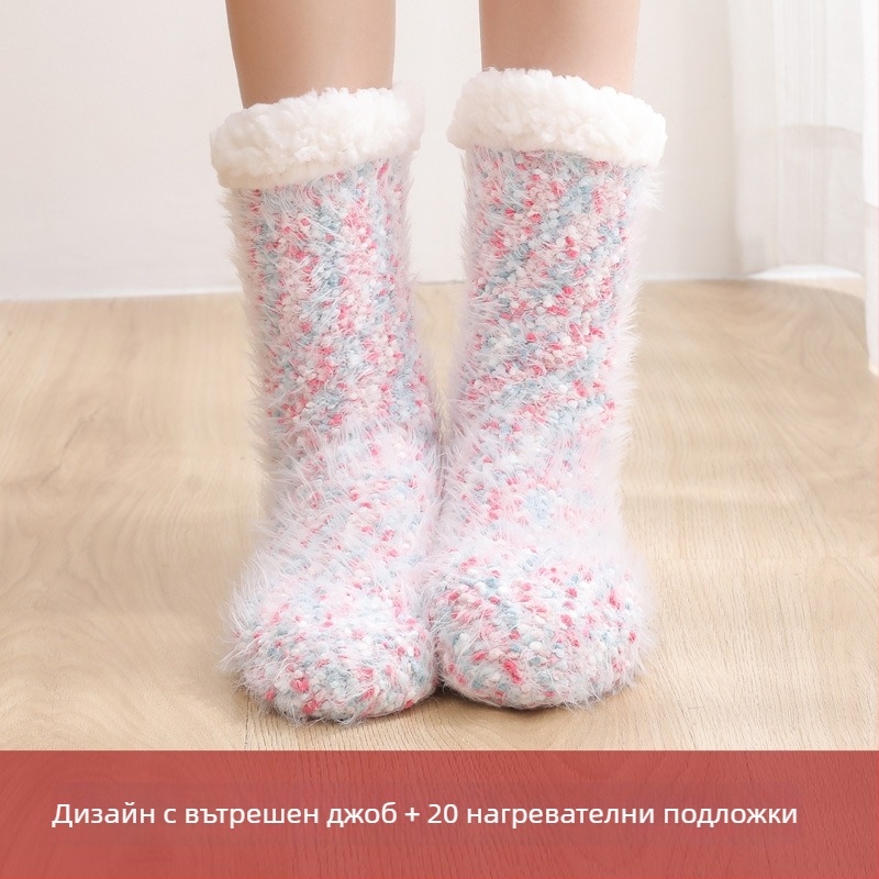 USB отопляващи пантофи за домашна употреба – памучна горна част, унисекс, домашни пантофи, подходящи за спане