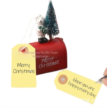 Етикети за писане от специална хартия, модел 7035E, 100 етикета на страница, висящи подаръчни етикети за надписване