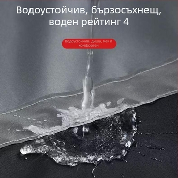 Едночастово дъждобран-пончо от Oxford плат, дебел, PVC водоустойчив слой, за възрастни, за туризъм на открито