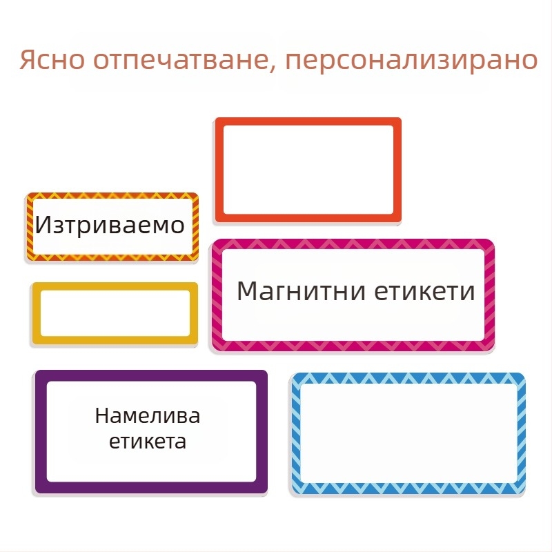 Ръкописни етикети за имена с магнитен EVA, Lace Name Sticker, персонализирана частна марка