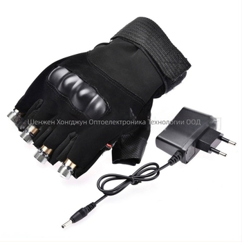 Лазерни ръкавици за сценично лазерно шоу — функция: лазерно шоу реквизит за бар; обхват: нощни клубове, барове и лазерни танци; опаковка: 50 бр.; материал: метал