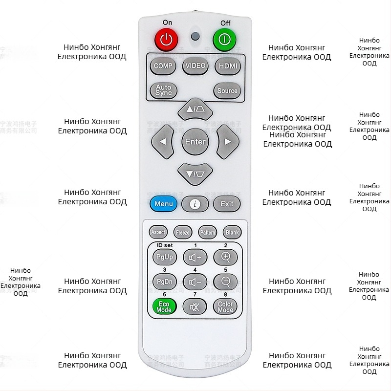 Пульт за дистанционно управление за ViewSonic проектори, съвместим с PA503X, PA502S, Q-3101, PJD5123 - Hongyang YP