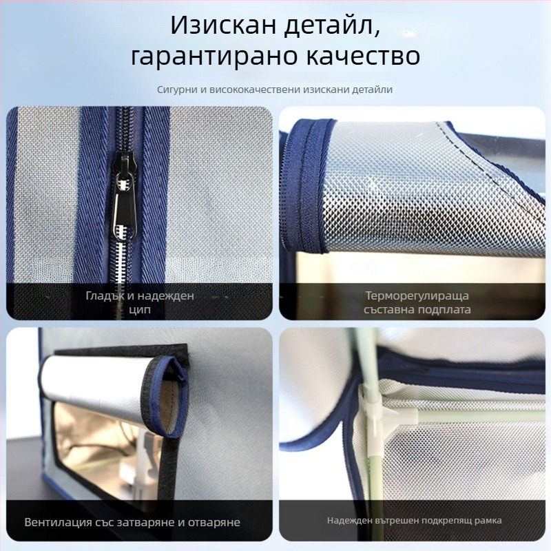 DEERCHIRP 3D принтер изолационна кутия – огнеупорна, шумоизолираща, прахоустойчива и влагоустойчива за вътрешна употреба; тегло 3 кг