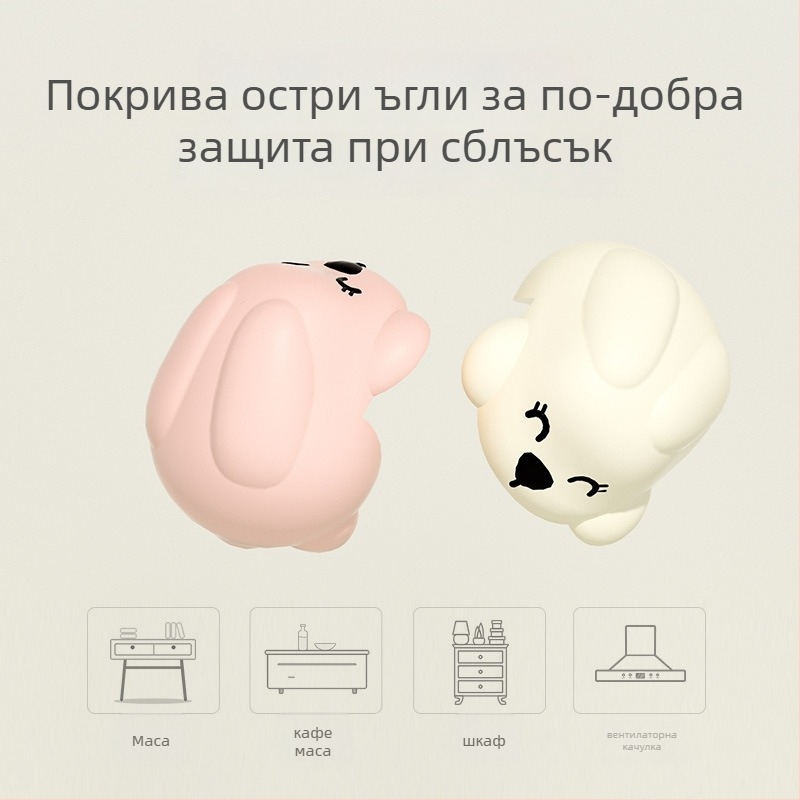 Tong Can протектор за ъгъл на маса, прав ъгъл, пакет 600 броя