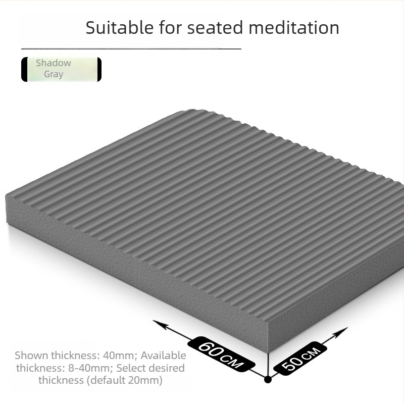 Йога постелка – противохлъзваща, ударопоглъщаща, за инверсионна тренировка; дебелина 8/20/30/40 мм