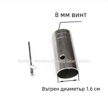 Съединител за глава на въдица за мрежа от неръждаема стомана — диаметри 16/19/24 мм; дълбочина на мрежата 1; товароносимост 1