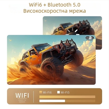 Домашен прожектор за хол, спалня и офис — 1280x720 (720p), яркост 300, мощност 65W, проекционен размер 50