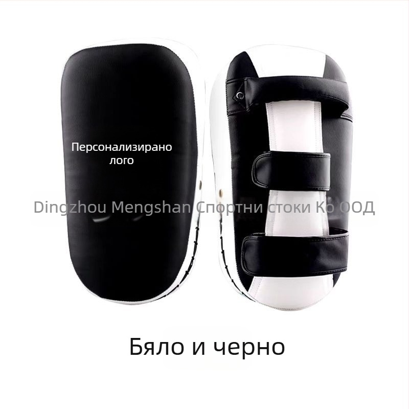 Криволинейна мишена за тренировки по бокс, муай тай и таекуондо – PU материал, вертикален стил, модел 40, тегло 400 г