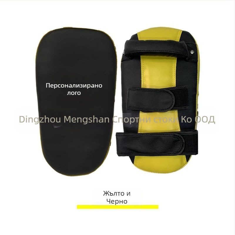 Криволинейна мишена за тренировки по бокс, муай тай и таекуондо – PU материал, вертикален стил, модел 40, тегло 400 г