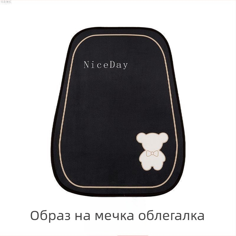 Автомобилна седалкова възглавница за задната седалка, вентилирана, за всички сезони, повърхност Ice Silk, пълнеж от синтетични влакна