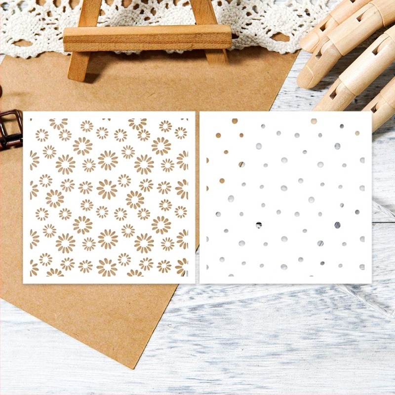 Шаблон за рисуване с куха форма – смола, модерен минималистичен стил, гравиране, предназначен за украса на чанти