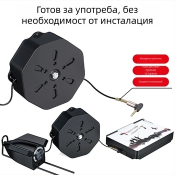 Подводна HD камера за риболов с визуален преглед, DC 10–18V, дълбочина 0.6–500 m